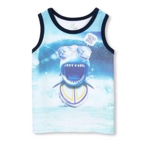 NWT TCP Locals Only Bro!! Surfing Shark Tank Top 2T
